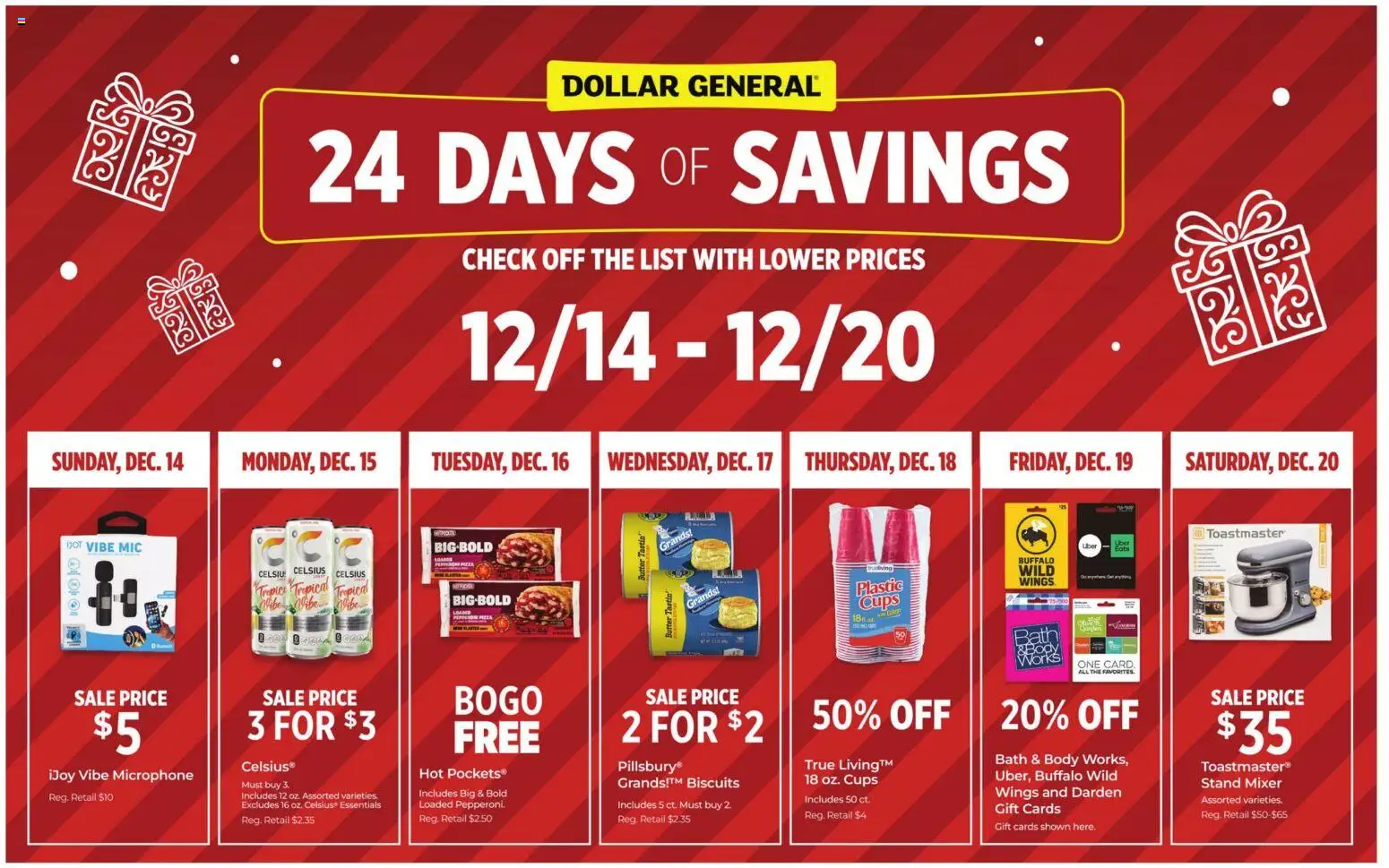 Dollar General Weekly Ad - valid from 14.12.2025 | Page: 3
