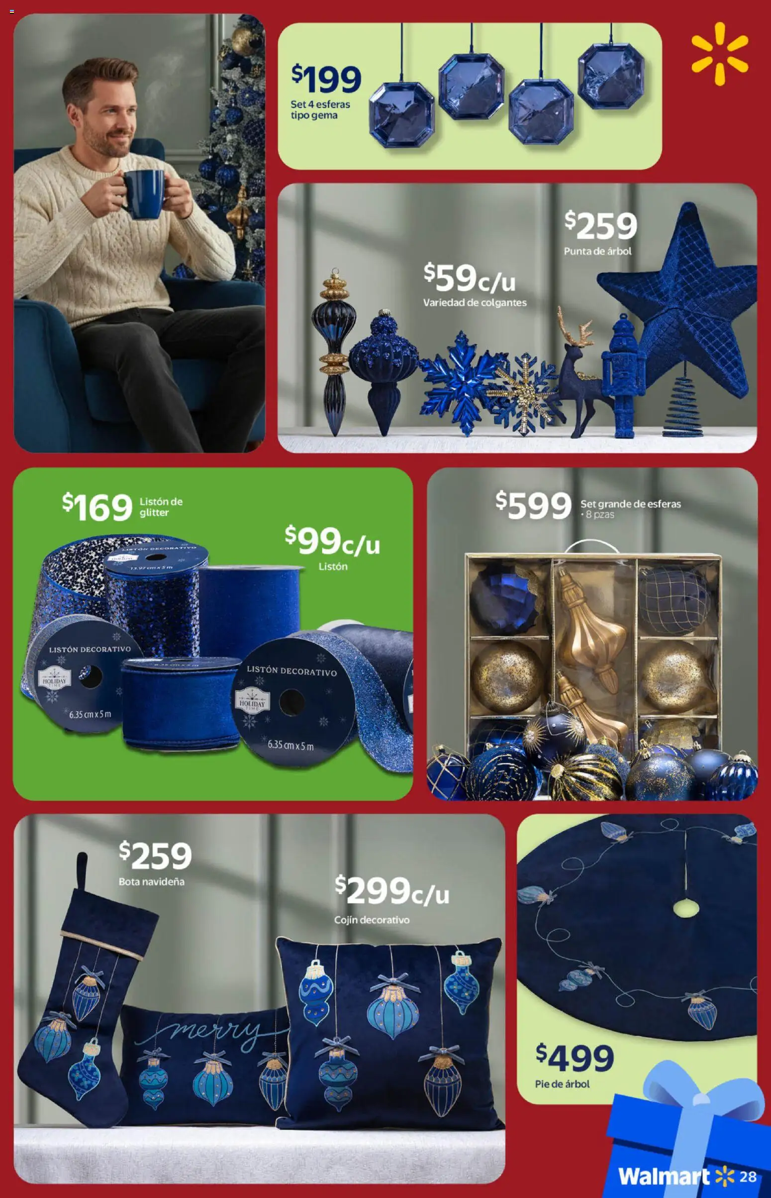 Nuevas ofertas de Walmart válidas en toda la República Mexicana desde el 21.10.2025. ¡Encuentra las mejores ofertas en Walmart catálogo Navidad! | Página: 28 | Productos: Glitter