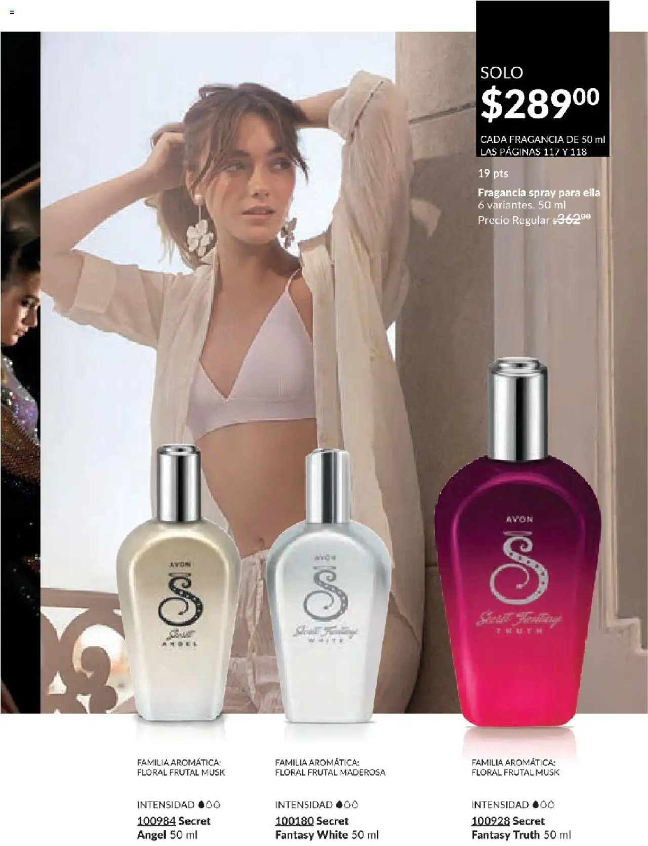 Nuevas ofertas de AVON válidas en toda la República Mexicana desde el 17.03.2025. ¡Encuentra las mejores ofertas en AVON campaña 7 2025! | Página: 118 | Productos: Fragancia
