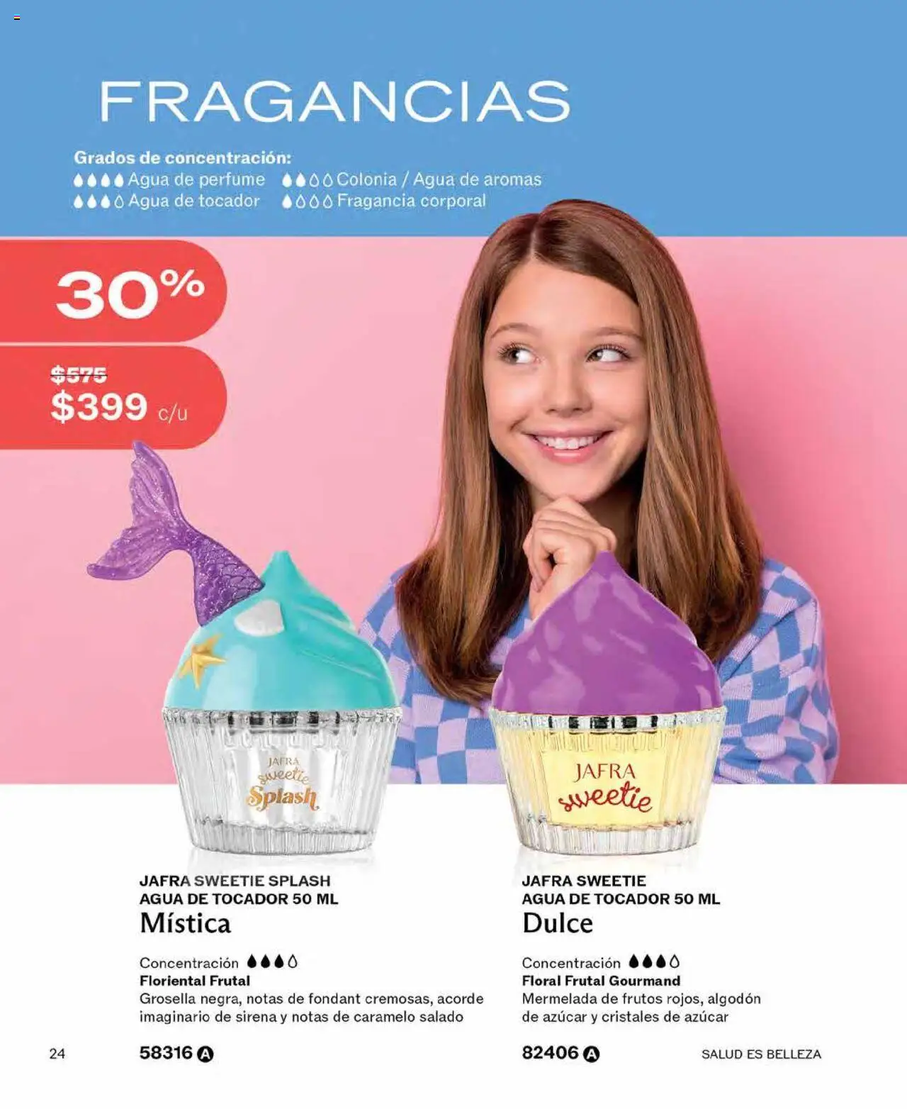 Nuevas ofertas de JAFRA válidas en toda la República Mexicana desde el 01.08.2025. ¡Encuentra las mejores ofertas en JAFRA - Catálogo! | Página: 24 | Productos: Azúcar, Mermelada, Algodón, Perfume
