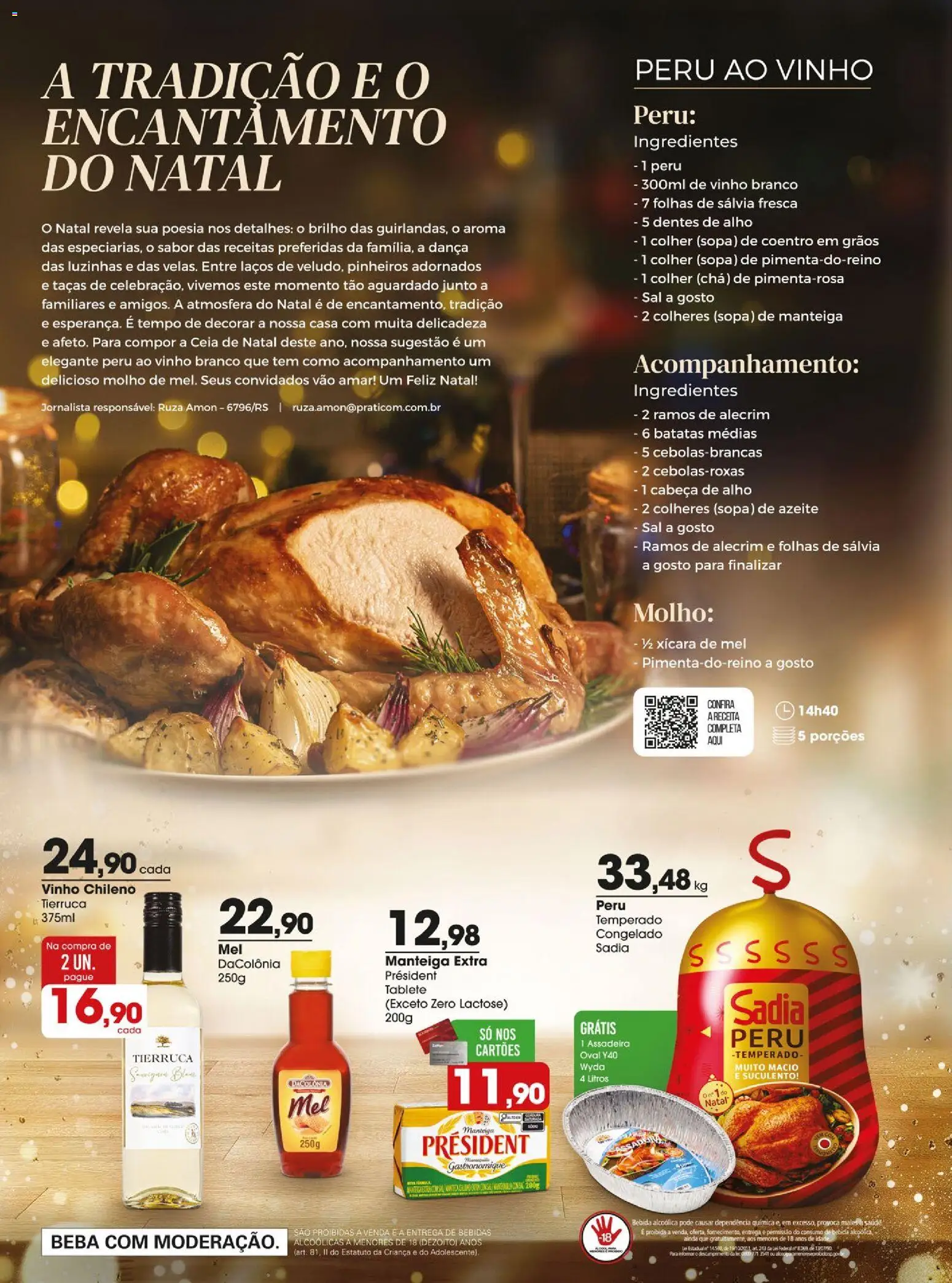 Zaffari Folheto - válido de 16.12.2025 | Página: 2 | Produtos: Taças, Manteiga, Chá, Mel