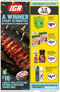 Preview of IGA catalogue NT/WA - valid from 08.04.2026