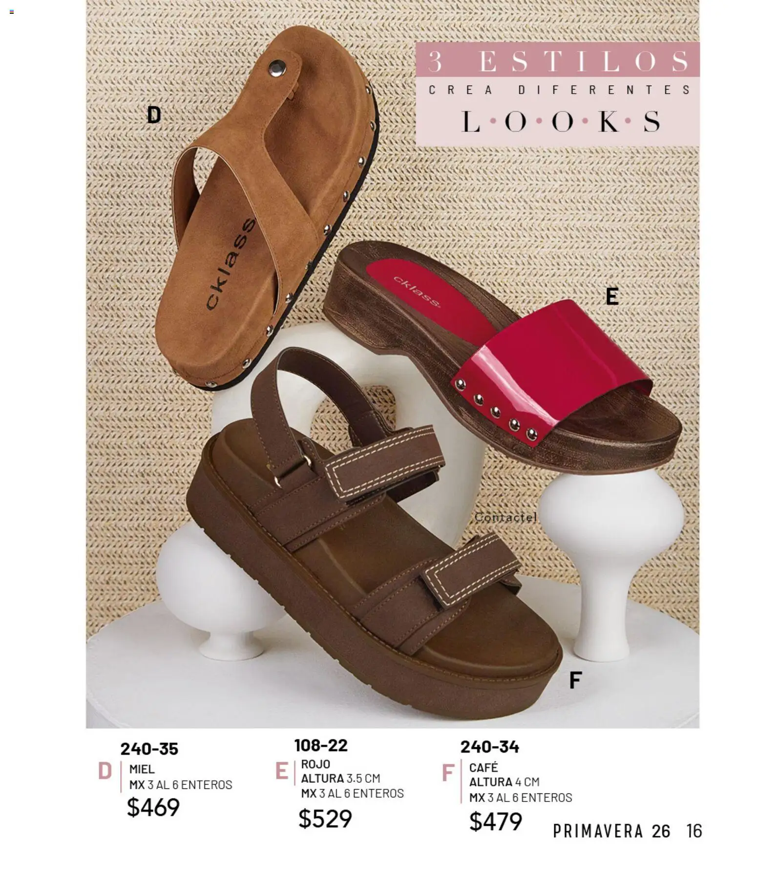 Nuevas ofertas de Cklass válidas en toda la República Mexicana desde el 02.01.2026. ¡Encuentra las mejores ofertas en Cklass catálogo Casuales! | Página: 76 | Productos: Café