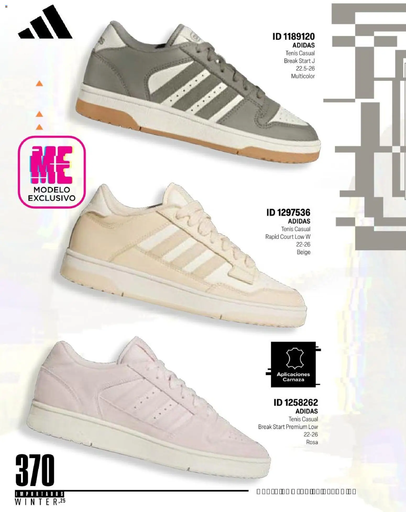 Nuevas ofertas de Price Shoes válidas en toda la República Mexicana desde el 11.11.2025. ¡Encuentra las mejores ofertas en Price Shoes catálogo Importados Winter 2025  ! | Página: 370 | Productos: Tenis