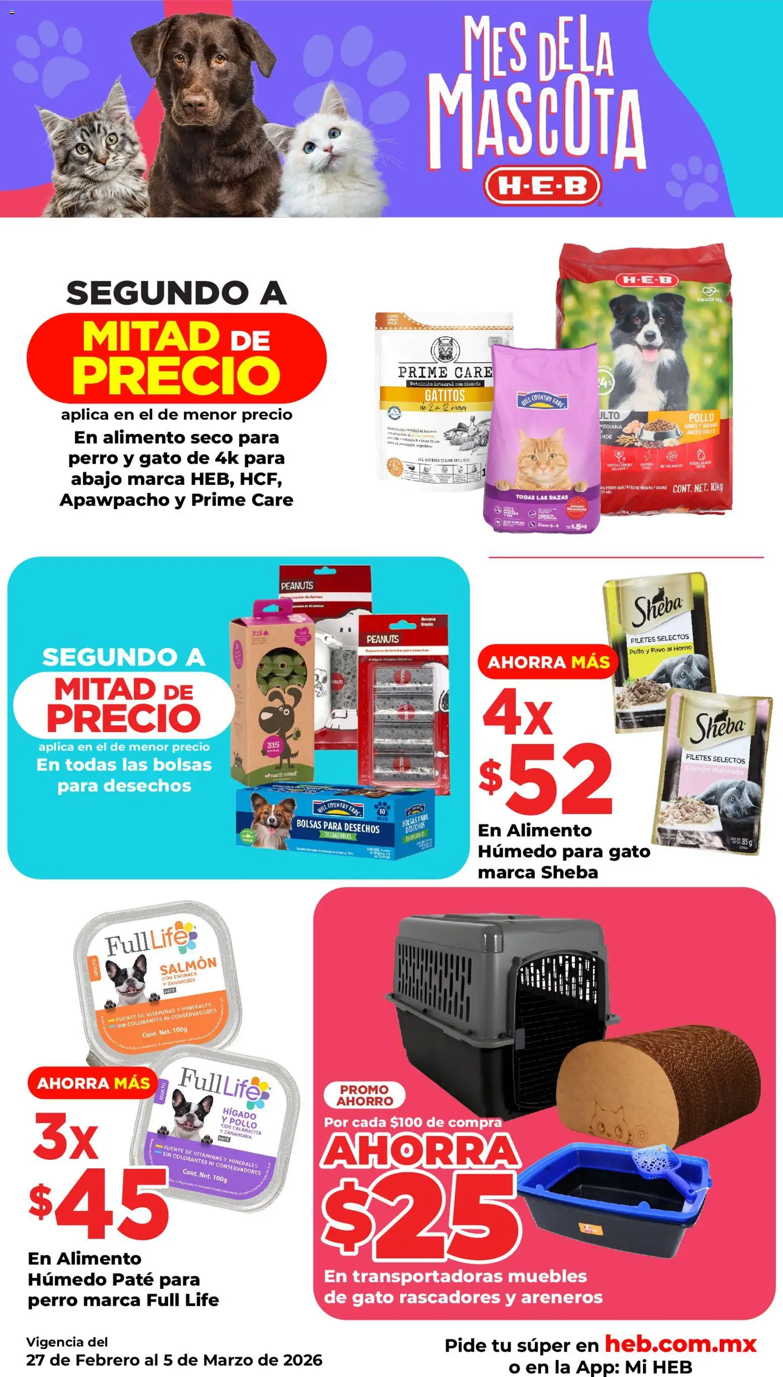 Nuevas ofertas de H-E-B válidas en toda la República Mexicana desde el 27.02.2026. ¡Encuentra las mejores ofertas en H-E-B folleto! | Página: 10 | Productos: Arroz, Espinaca, Vitaminas, Paté
