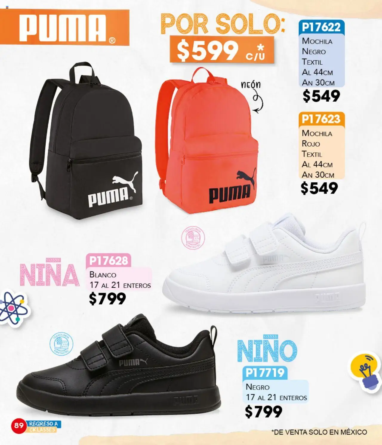 Nuevas ofertas de Cklass válidas en toda la República Mexicana desde el 18.08.2025. ¡Encuentra las mejores ofertas en Cklass - Catálogo Regreso a Clases! | Página: 90 | Productos: Mochila