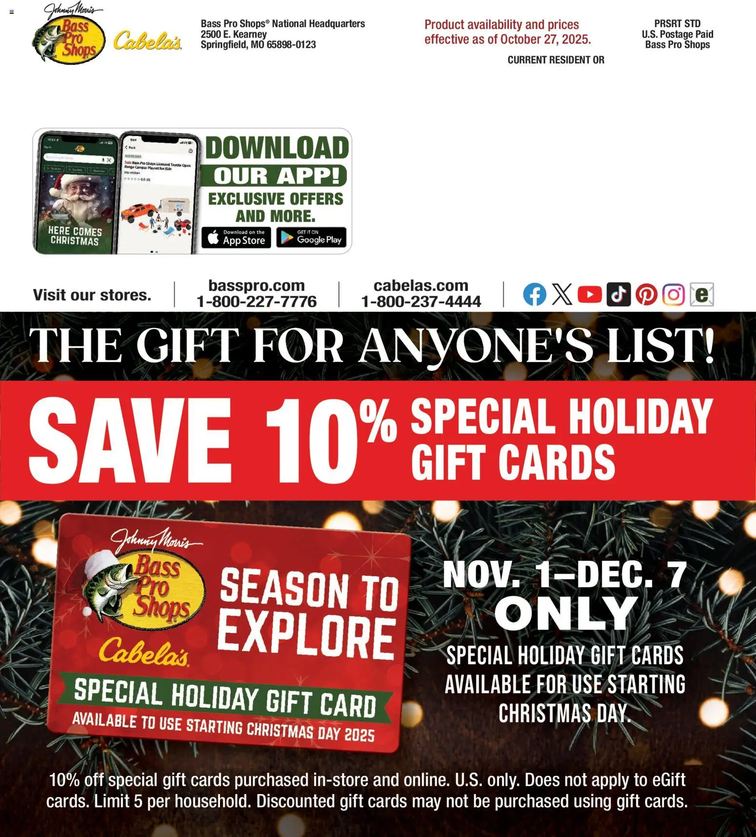 Cabela's Kids' Wishbook 25 - valid from 01.11.2025 | Page: 180