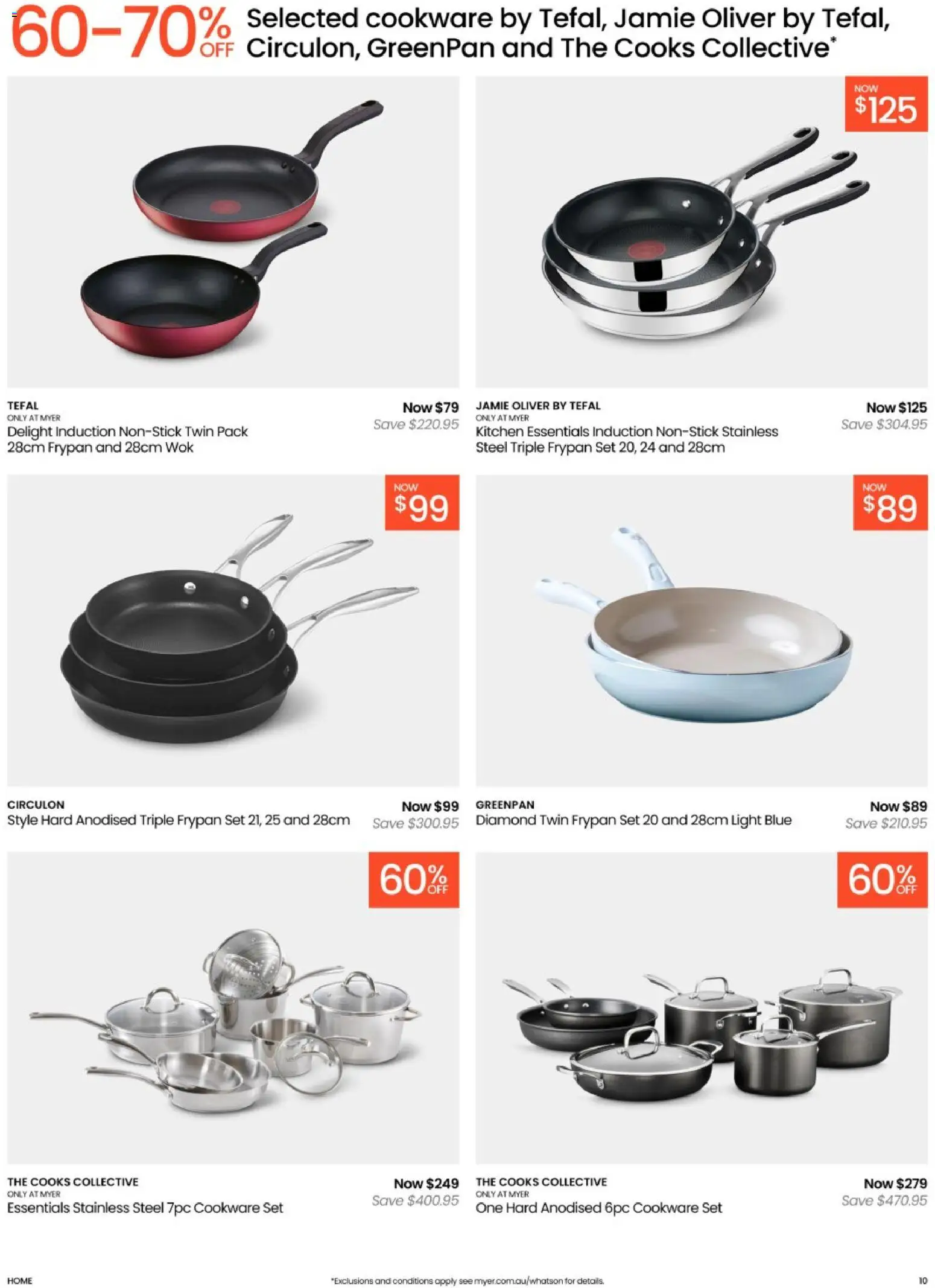 Myer catalogue - valid from 08.04.2026 | Page: 10 | Products: Diamond, Light, Cookware