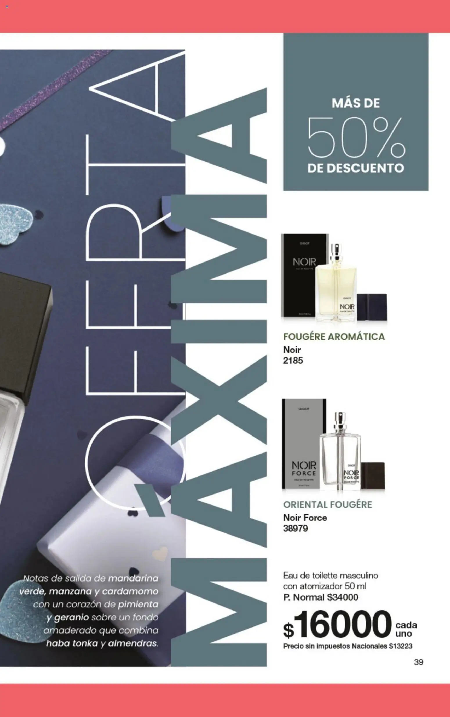 Gigot catálogo 02 │ válido desde el 01.02.2026 | Página: 51 | Productos: Sobre, Eau de toilette, Pimienta, Manzana