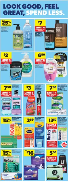 Preview of Real Canadian Superstore weekly flyer / circulaire from shop Real Canadian Superstore valid from 01.01.2026 | Page: 22 | Products: Body wash, Deodorant, Toothpaste, Oil