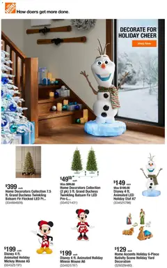 Preview of Home Depot weekly ads valid from 04.12.2025