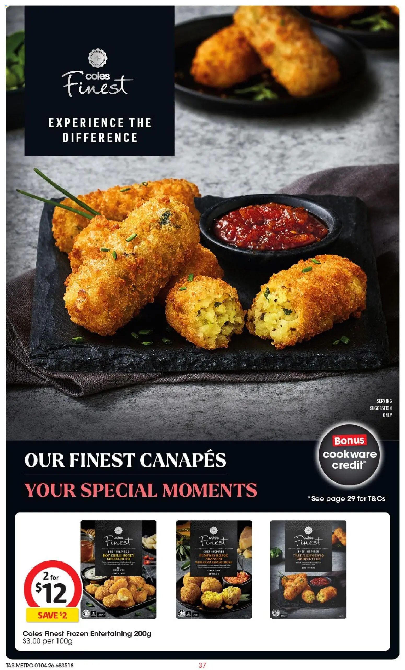 Coles catalogue - valid from 01.04.2026 | Page: 37 | Products: Cheese, Honey, Chilli, Pumpkin