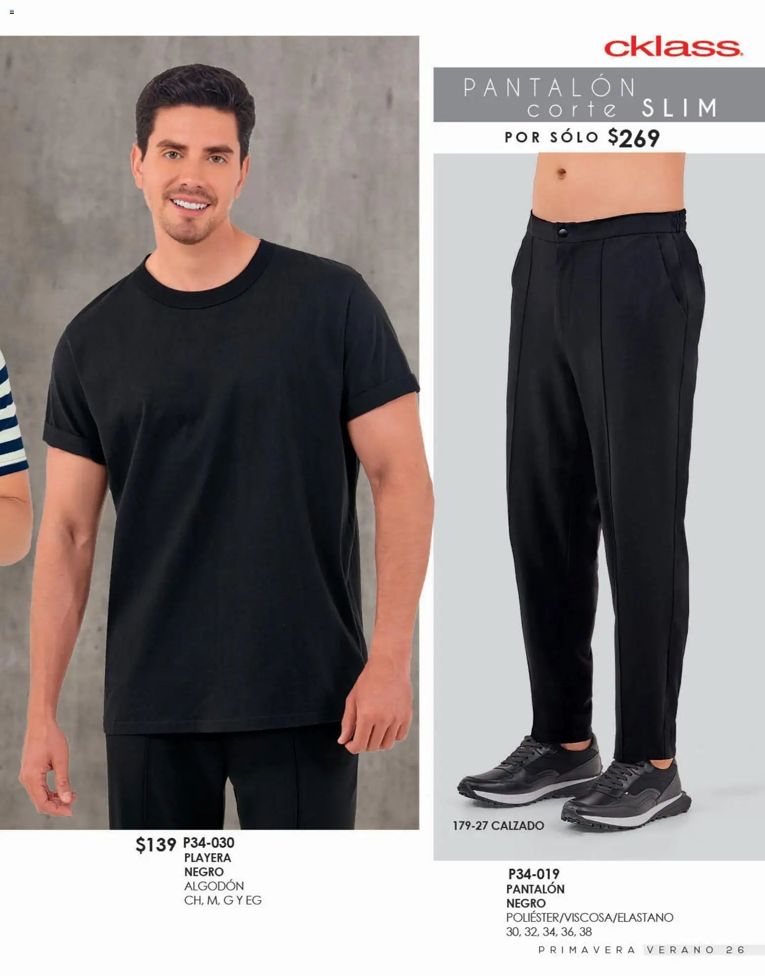 Nuevas ofertas de Cklass válidas en toda la República Mexicana desde el 02.01.2026. ¡Encuentra las mejores ofertas en Cklass catálogo Mens Wear! | Página: 91 | Productos: Algodón, Playera