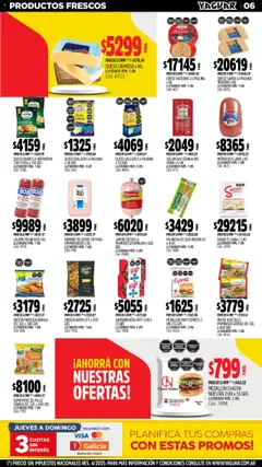 Vista previa Yaguar - Chaco válido desde el 20.10.2025 | Página: 5 | Productos: Pollo, Choclo, Milanesa, Mortadela