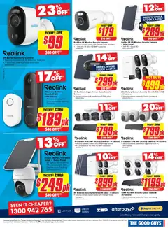 Preview of The Good Guys catalogue  - valid from 25.03.2026 | Page: 16 | Products: Battery, Doorbell, Pc, Camera