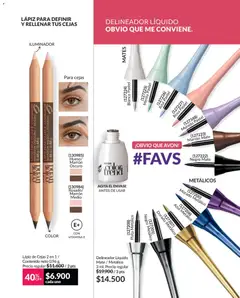 Avon - Catálogo Campaña 02/2026 -  Vista previa de la revista de la tienda Avon valido desde el 01.02.2026 | Página: 70 | Productos: Esponja, Iluminador, Lápiz de cejas, Delineador