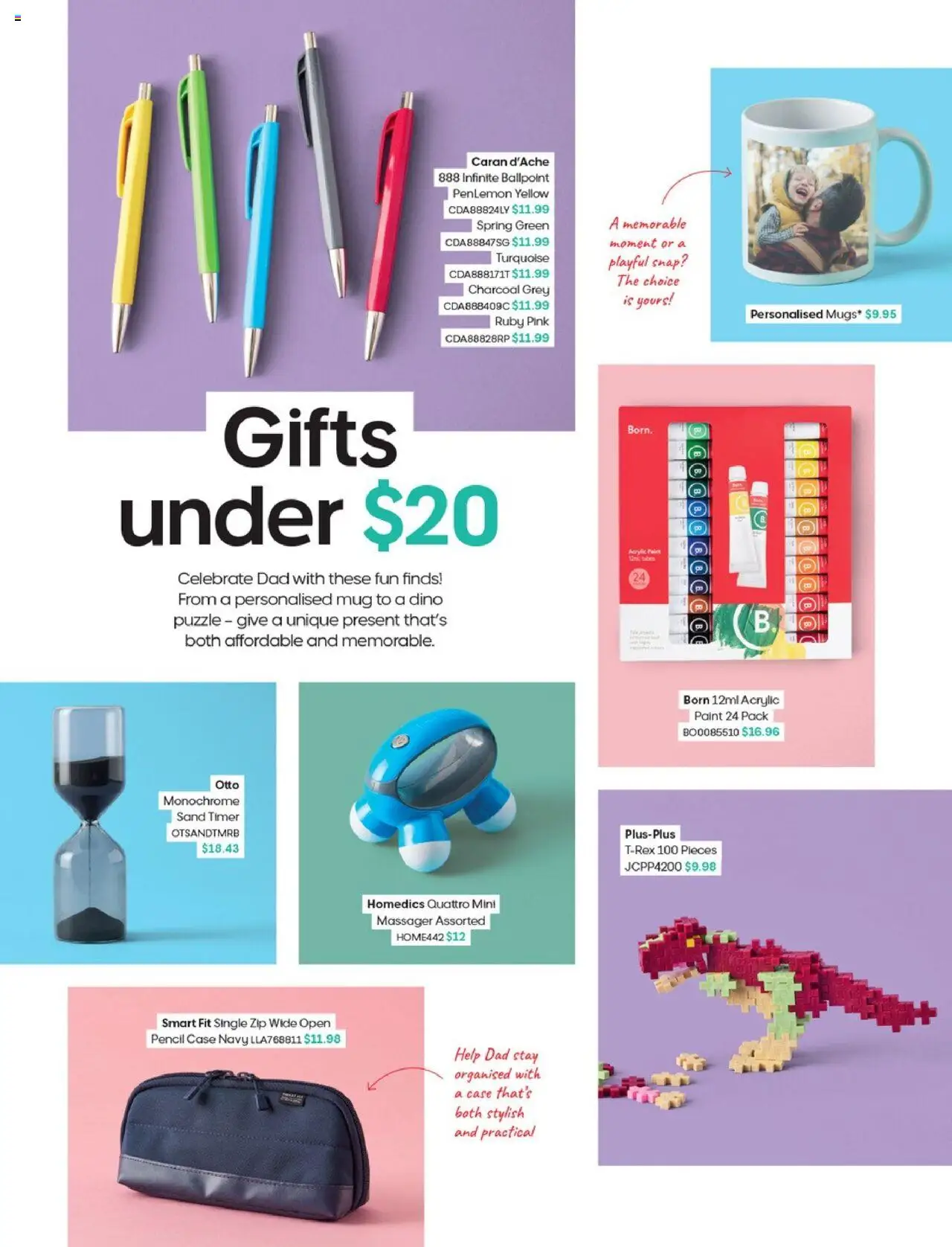 Officeworks catalogue - valid from 13.08.2025 | Page: 13 | Products: Case, Timer, Pencil