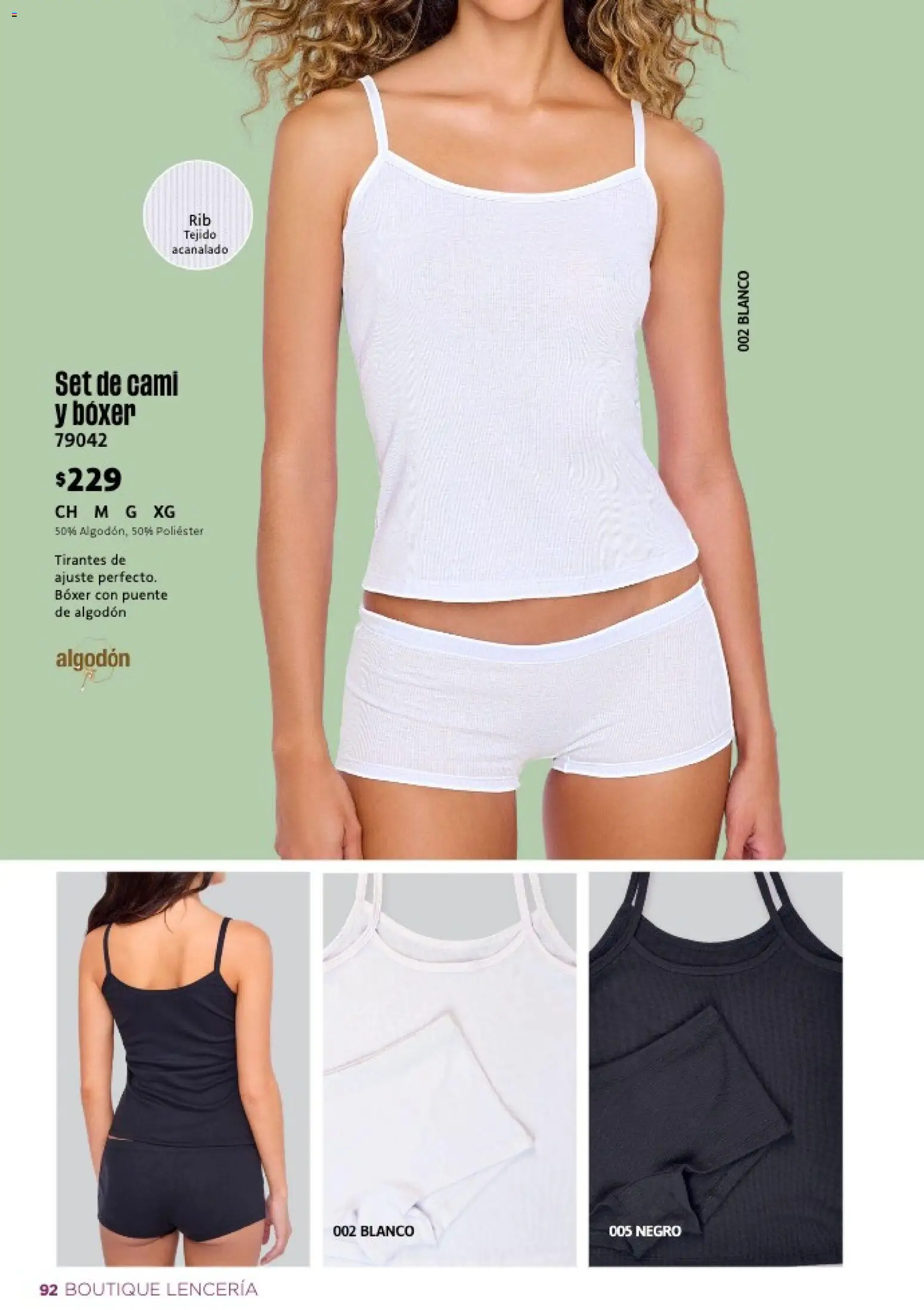 Nuevas ofertas de Ilusión válidas en toda la República Mexicana desde el 01.02.2026. ¡Encuentra las mejores ofertas en Ilusión catálogo Primavera! | Página: 94 | Productos: Algodón, Tirantes, Lenceria