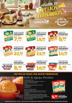 Cometa Supermercados ofertas Festival de Queijos & Laticínios - Pré-Visualização do folheto da loja Cometa Supermercados, válido de 30.03.2026