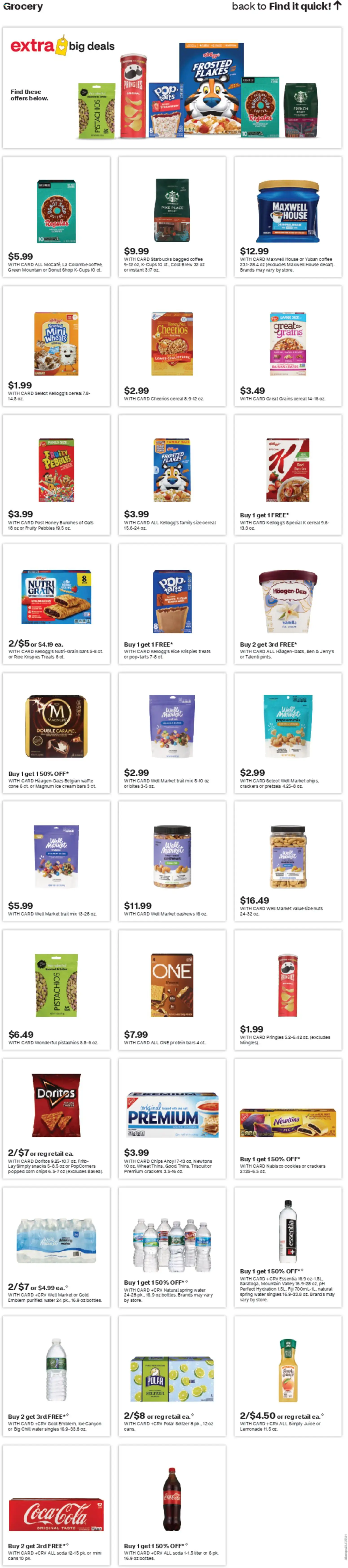 CVS Pharmacy Weekly Ad - OH - valid from 15.02.2026 | Page: 17 | Products: Juice, Cream, Ice cream, Sugar