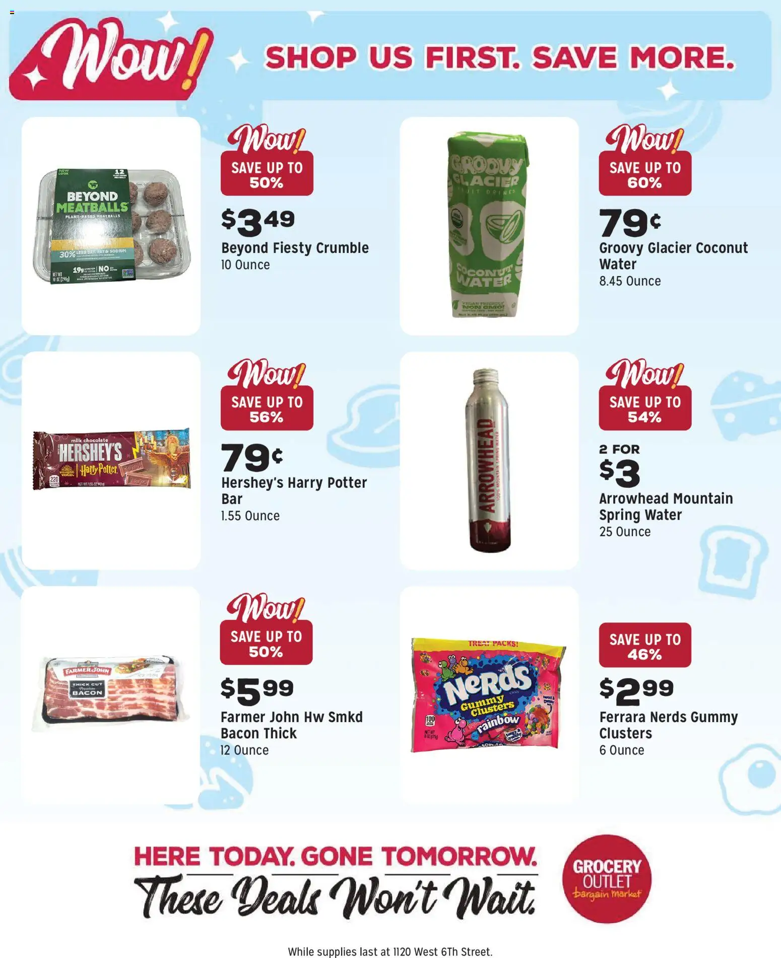 Grocery Outlet Weekly Ad - CA - valid from 17.12.2025 | Page: 10 | Products: Chocolate, Water