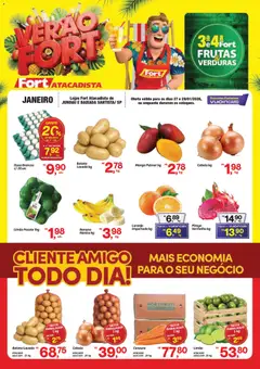 Fort Atacadista - Ofertas Frutas, Verduras - Pré-Visualização do folheto da loja Fort Atacadista, válido de 27.01.2026