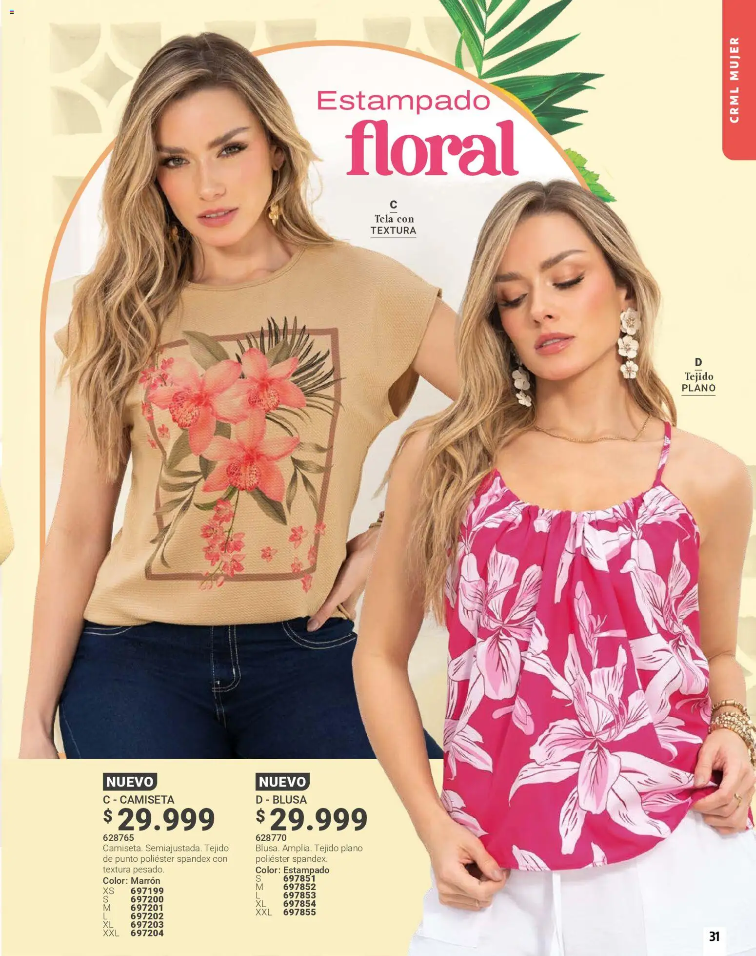 Carmel revista - valida desde el 01.02.2026 | Página: 31 | Productos: Camiseta, Blusa