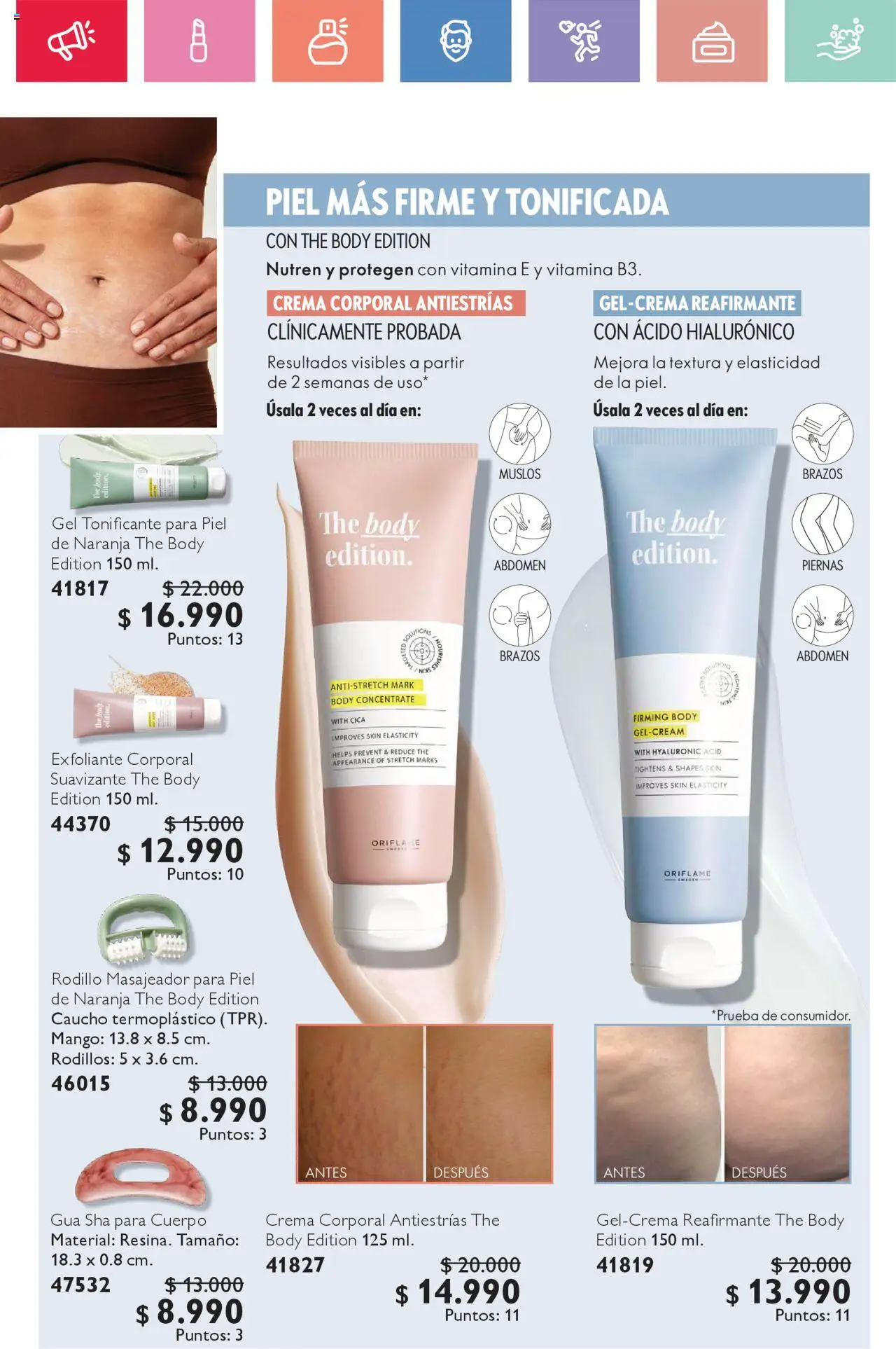 Oriflame catálogo │ válido desde el 21.06.2025 | Página: 86 | Productos: Suavizante, Body, Rodillo, Crema