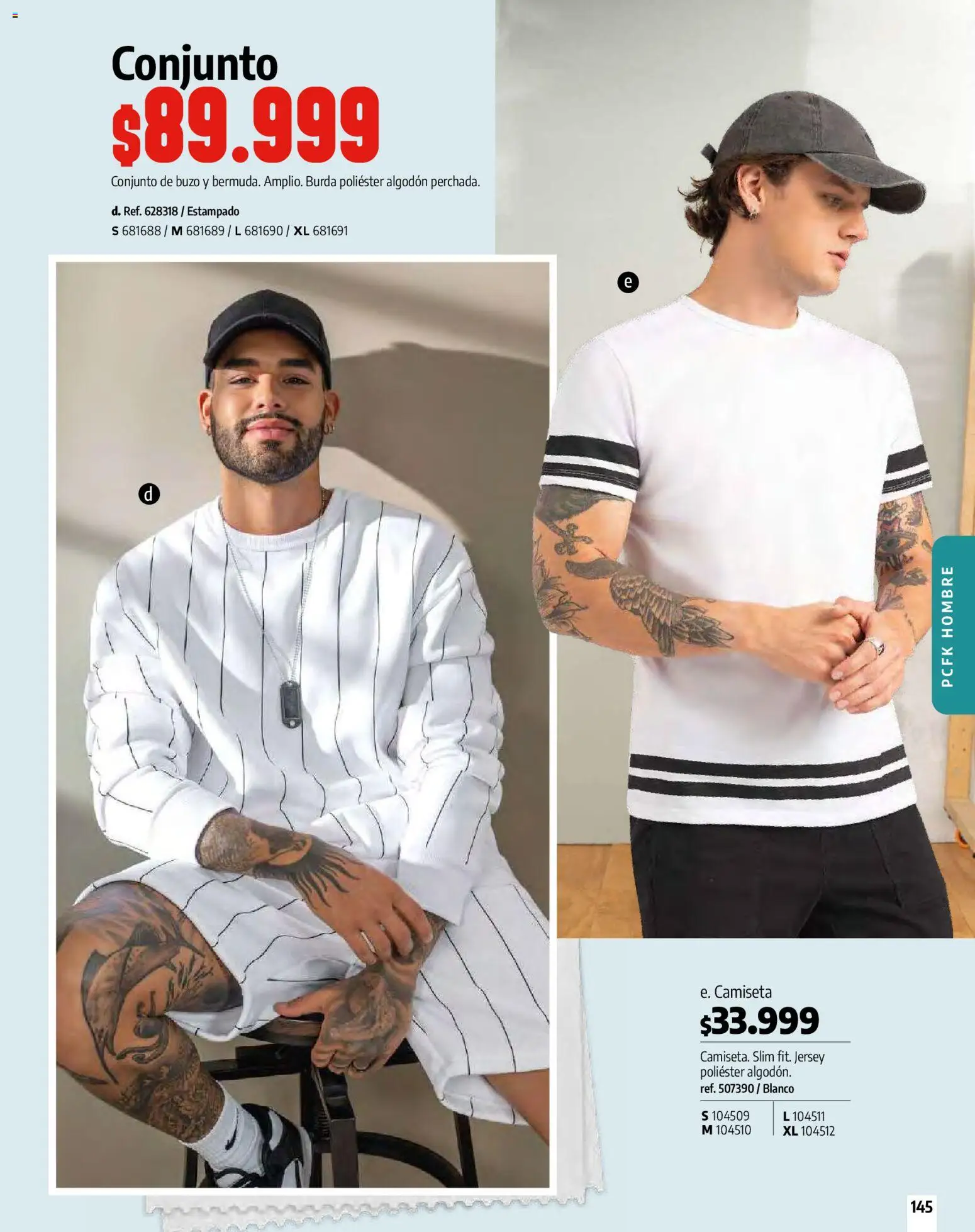 Pacifika revista - valida desde el 01.01.2026 | Página: 145 | Productos: Algodón, Buzo, Camiseta, Conjunto