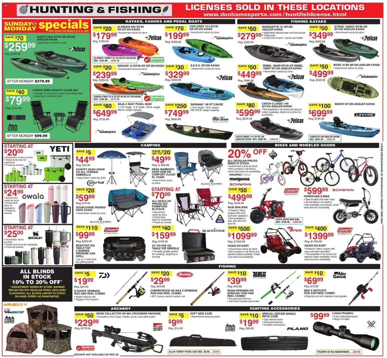 Dunham's Sports Weekly Ad - valid from 21.03.2026 | Page: 9