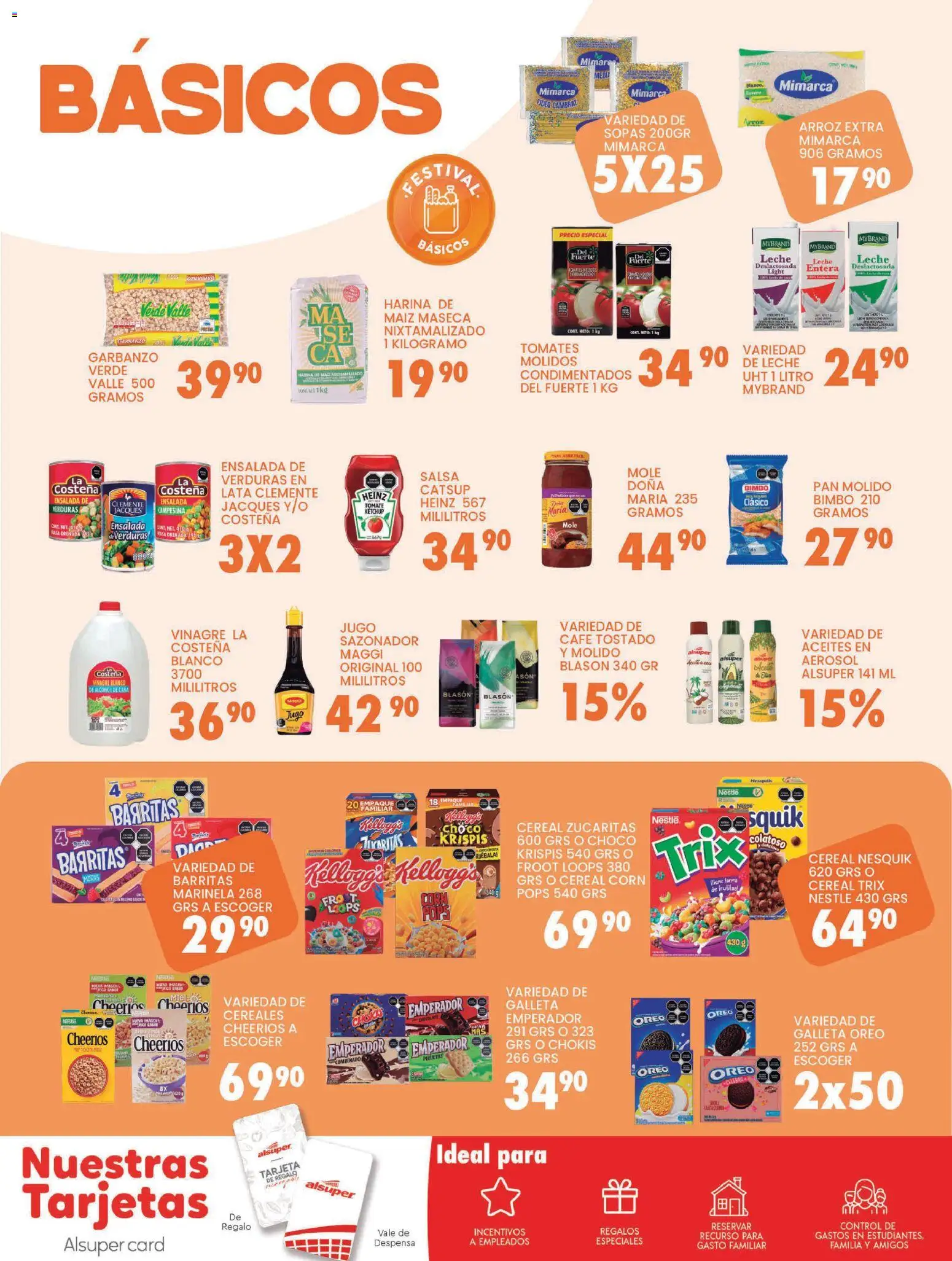 Nuevas ofertas de Alsuper válidas en toda la República Mexicana desde el 03.03.2026. ¡Encuentra las mejores ofertas en Alsuper folleto Chihuahua-Ciudad! | Página: 6 | Productos: Pan molido, Leche, Arroz, Catsup