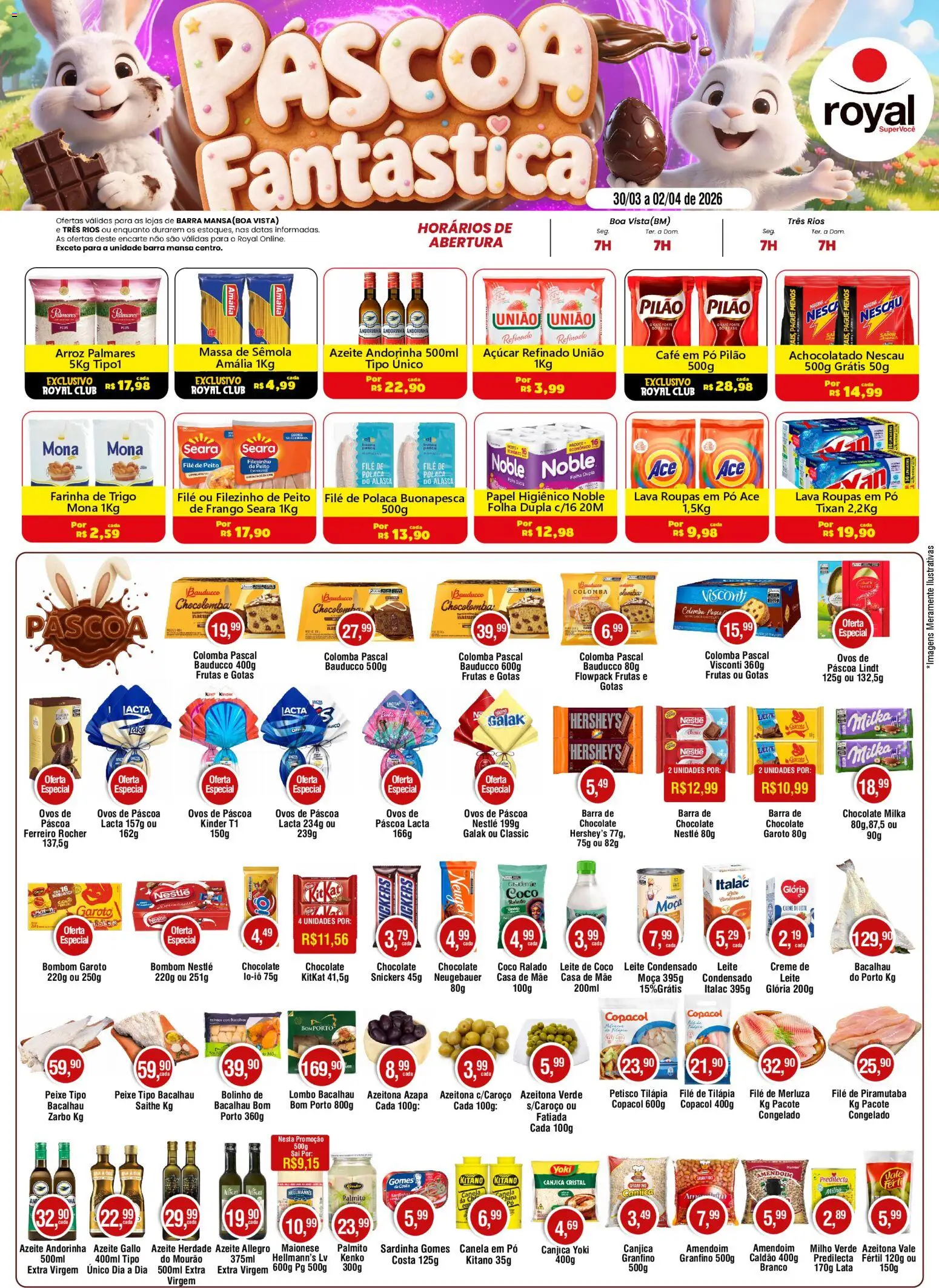 Royal Supermercados Folheto - válido de 30.03.2026 | Página: 1