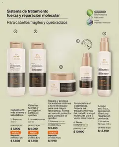 Natura catálogo │ válido desde el 21.07.2025 | Página: 125 | Productos: Separador, Máscara, Shampoo, Serum