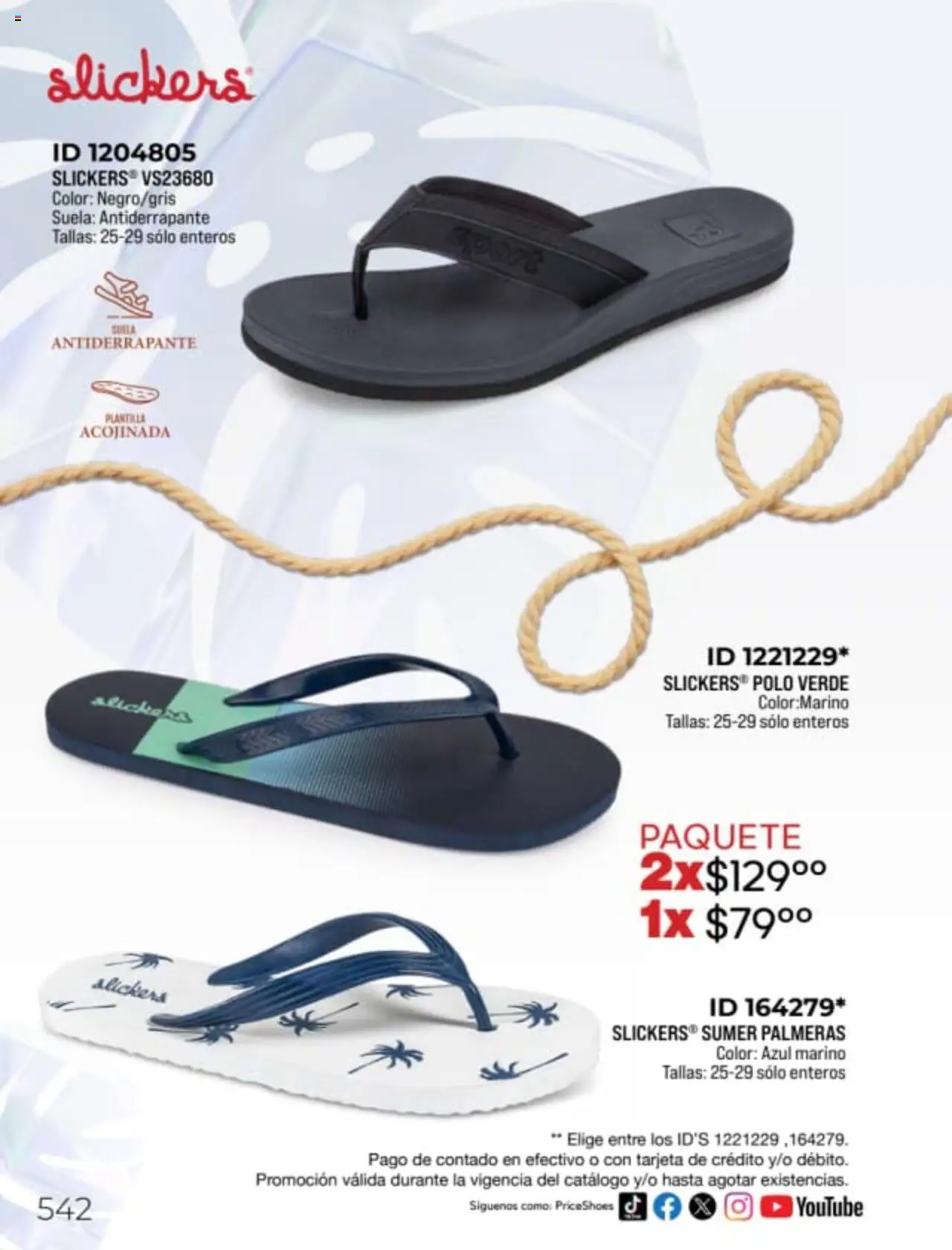 Nuevas ofertas de Price Shoes válidas en toda la República Mexicana desde el 27.01.2025. ¡Encuentra las mejores ofertas en Price Shoes catálogo Sandalias! | Página: 542
