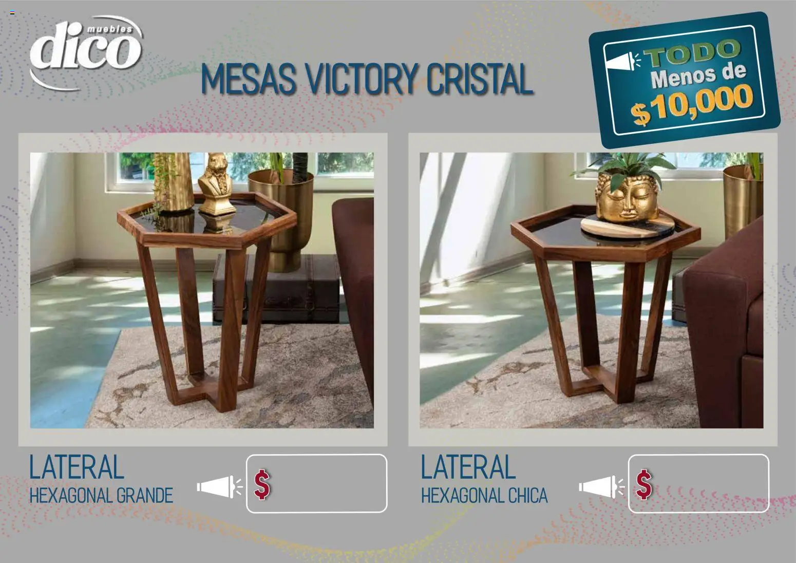 Nuevas ofertas de Muebles Dico válidas en toda la República Mexicana desde el 09.04.2026. ¡Encuentra las mejores ofertas en Muebles Dico catálogo Todo menos de 10000 Pacifico! | Página: 56