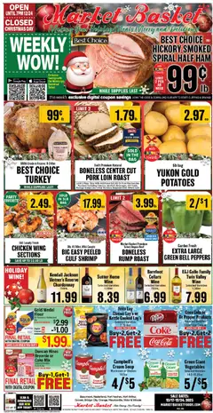 Preview of Market Basket weekly ads valid from 17.12.2025