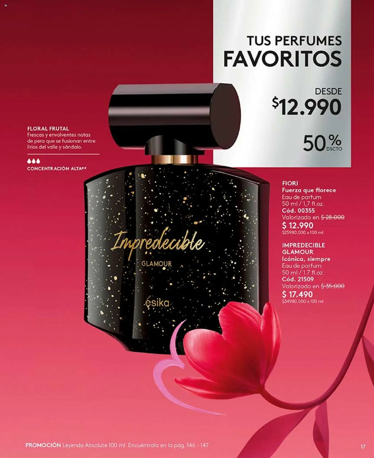 Catálogo Ésika Campaña 7 │ válido desde el 18.04.2026 | Página: 17 | Productos: Pera