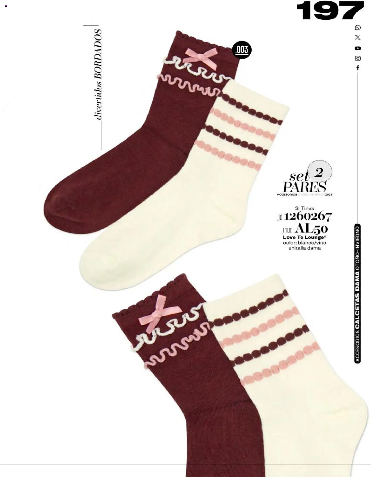 Nuevas ofertas de Price Shoes válidas en toda la República Mexicana desde el 03.11.2025. ¡Encuentra las mejores ofertas en Price Shoes catálogo Accesorios! | Página: 197 | Productos: Calcetas