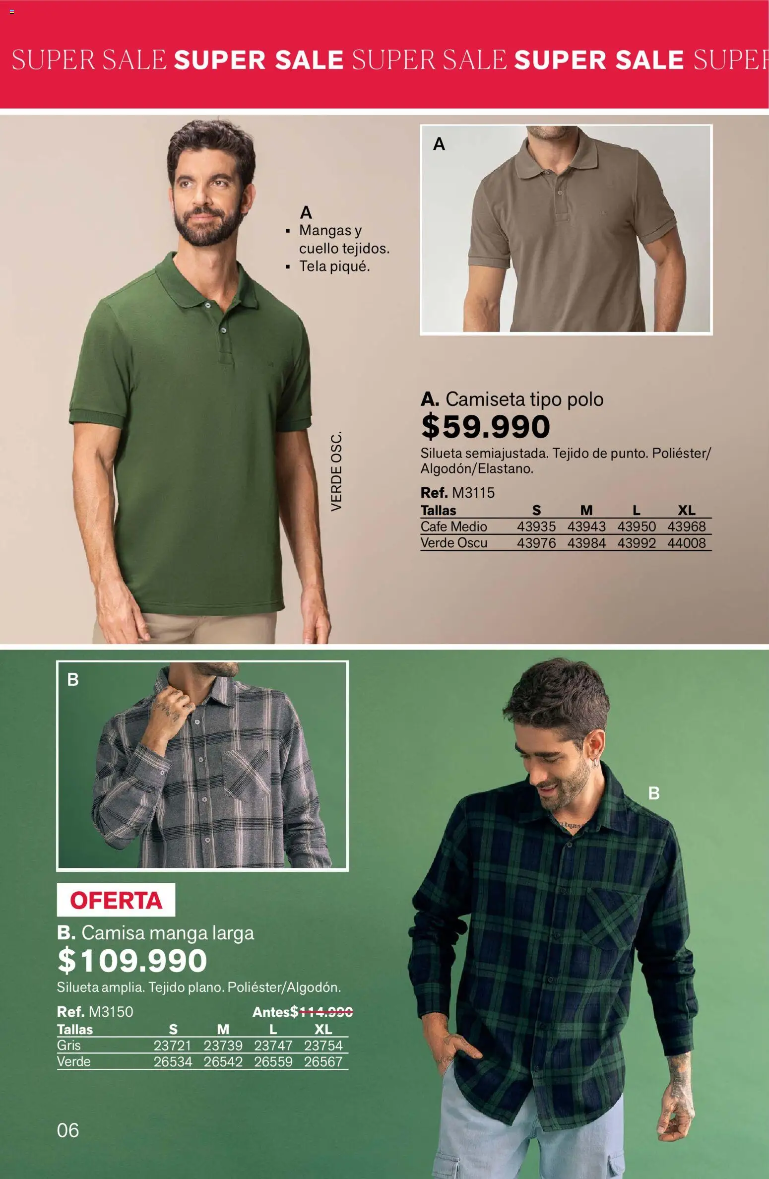 Leonisa revista - valida desde el 01.02.2026 | Página: 6 | Productos: Camiseta, Cuello, Camisa, Café