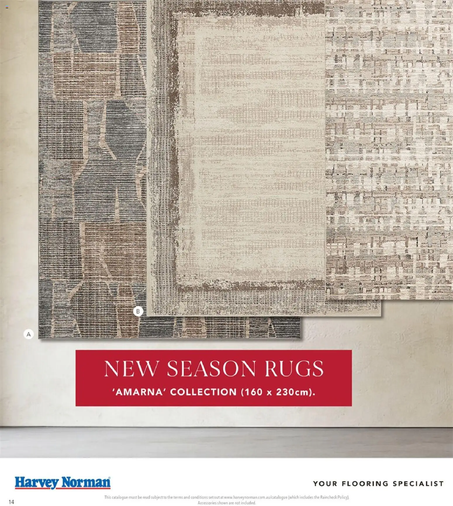 Harvey Norman catalogue - valid from 09.04.2026 | Page: 14 | Products: Flooring, Rugs