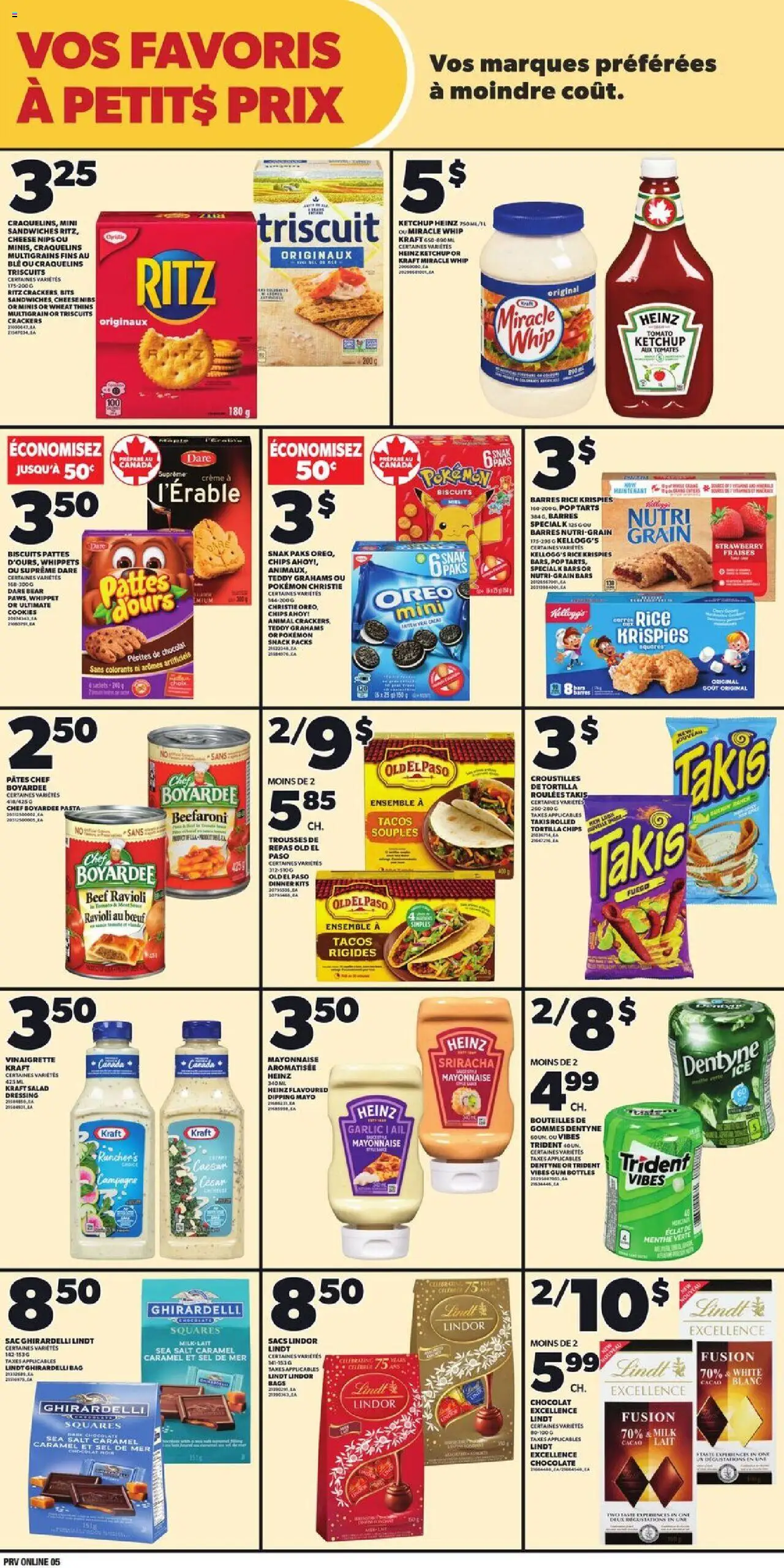 Provigo flyer valid from 07.08.2025 | Page: 7 | Products: Rice, Chips, Bag, Chocolate