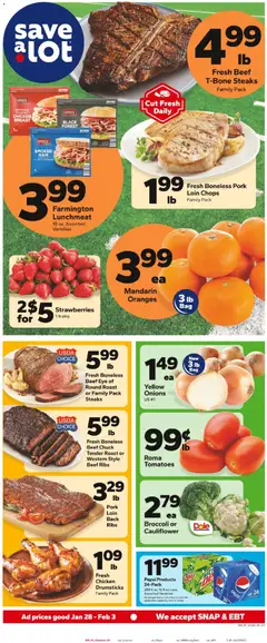 Preview of Save a Lot weekly ads valid from 28.01.2026