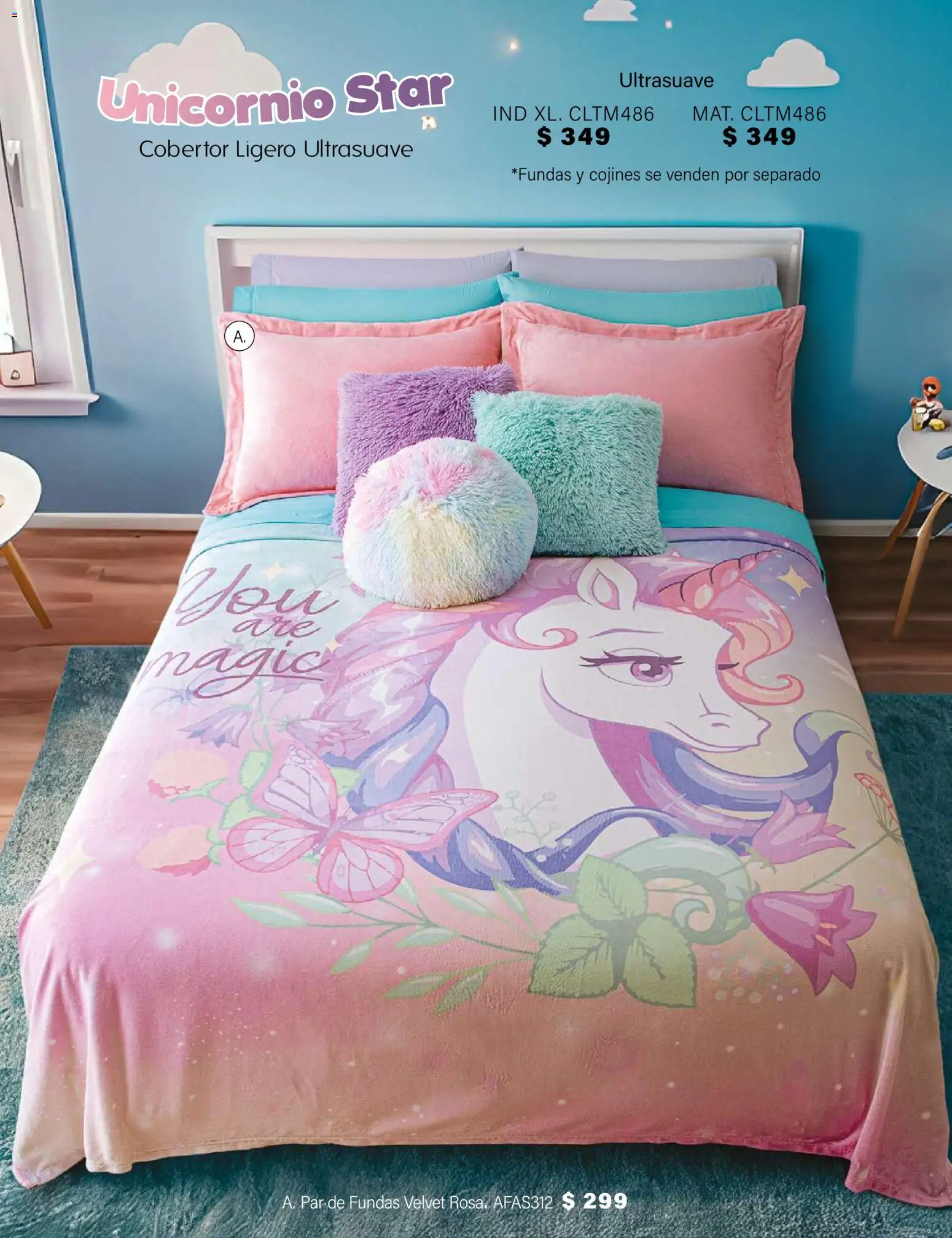 Nuevas ofertas de Colchas Concord válidas en toda la República Mexicana desde el 27.11.2025. ¡Encuentra las mejores ofertas en Colchas Concord catálogo Infantil! | Página: 110 | Productos: Cobertor