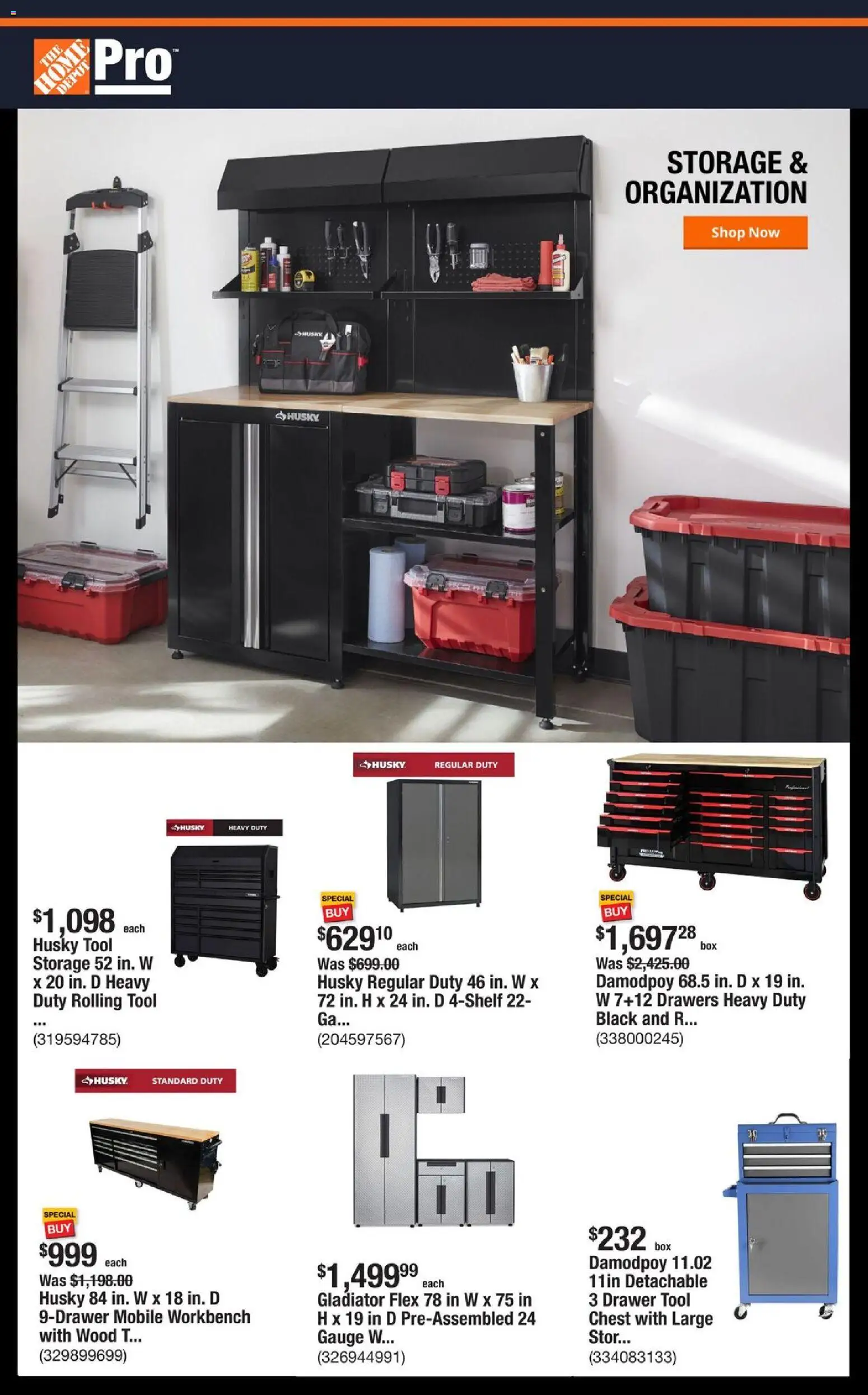 Home Depot Shop Pro Ad - IL - valid from 01.12.2025 | Page: 1