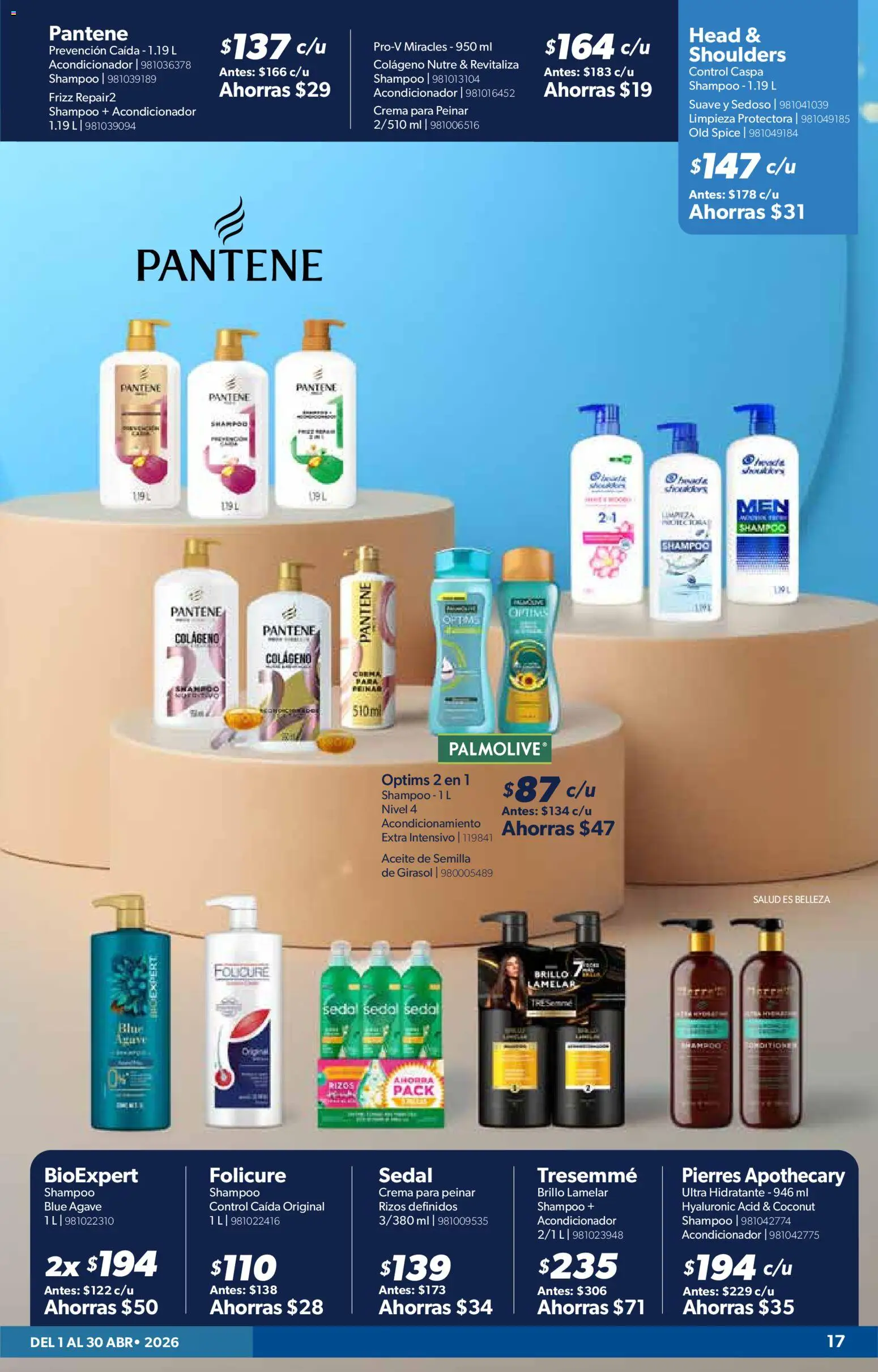 Nuevas ofertas de Sam's Club válidas en toda la República Mexicana desde el 01.04.2026. ¡Encuentra las mejores ofertas en Sam's Club catálogo! | Página: 17