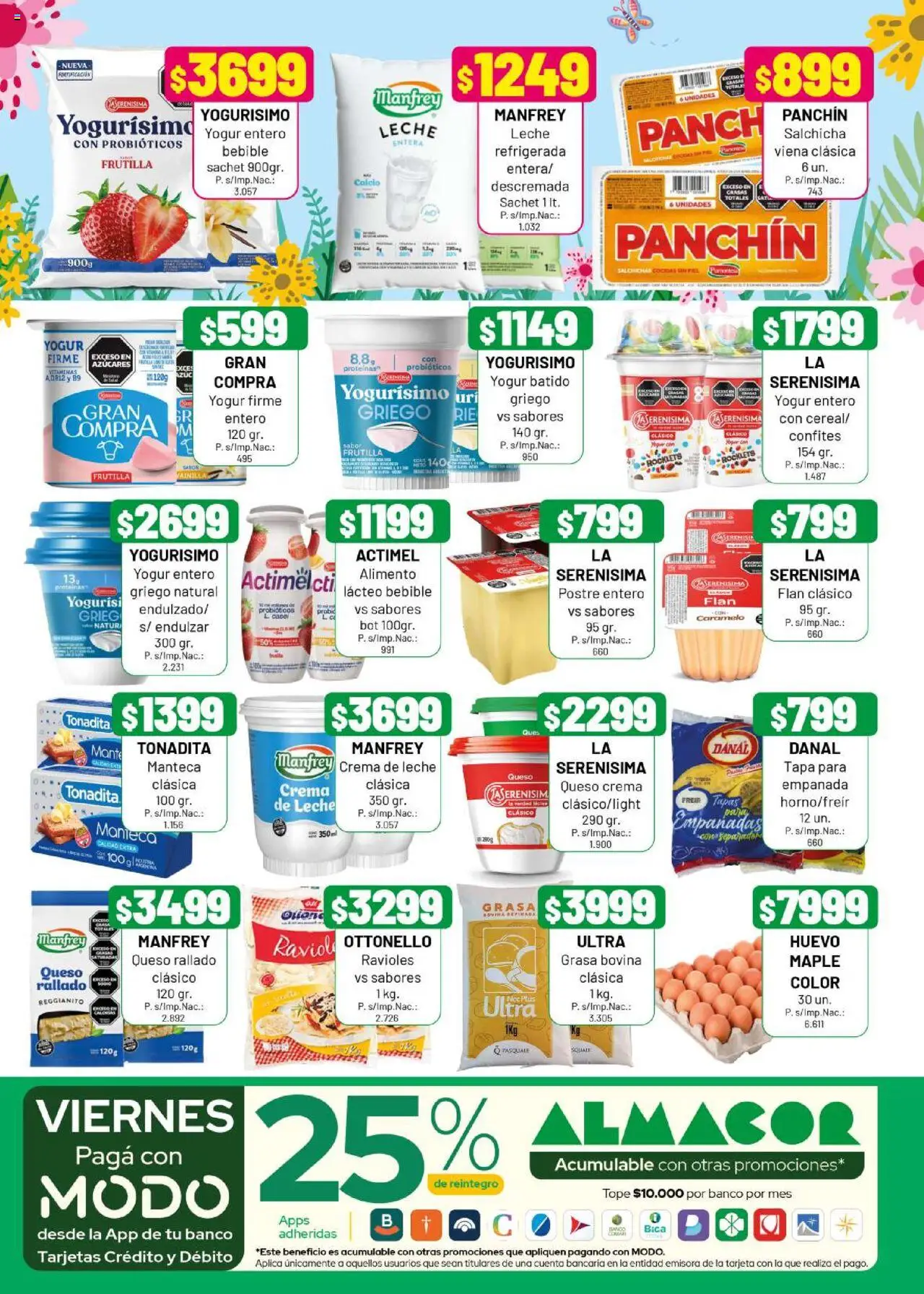 Almacor catálogo │ válido desde el 02.10.2025 | Página: 2 | Productos: Frutilla, Queso crema, Huevo, Crema