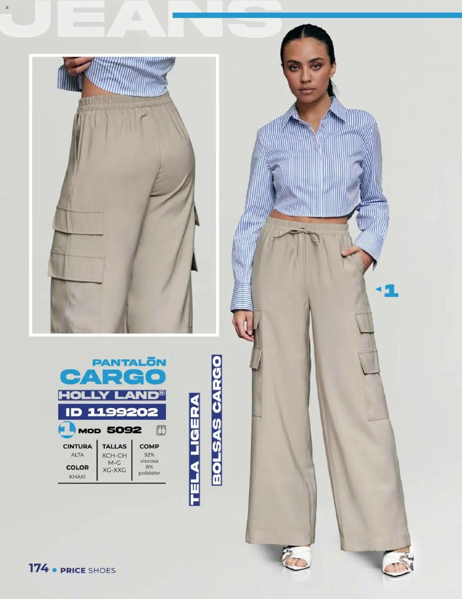 Nuevas ofertas de Price Shoes válidas en toda la República Mexicana desde el 05.02.2026. ¡Encuentra las mejores ofertas en Price Shoes catálogo Jeans! | Página: 174