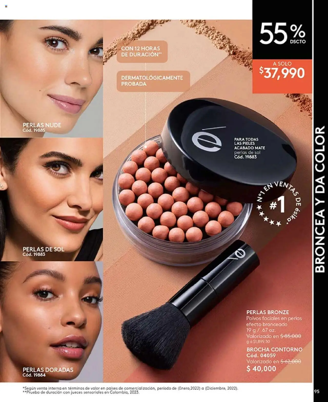 Ésika revista - valida desde el 29.07.2025 | Página: 95 | Productos: Brocha, Contorno