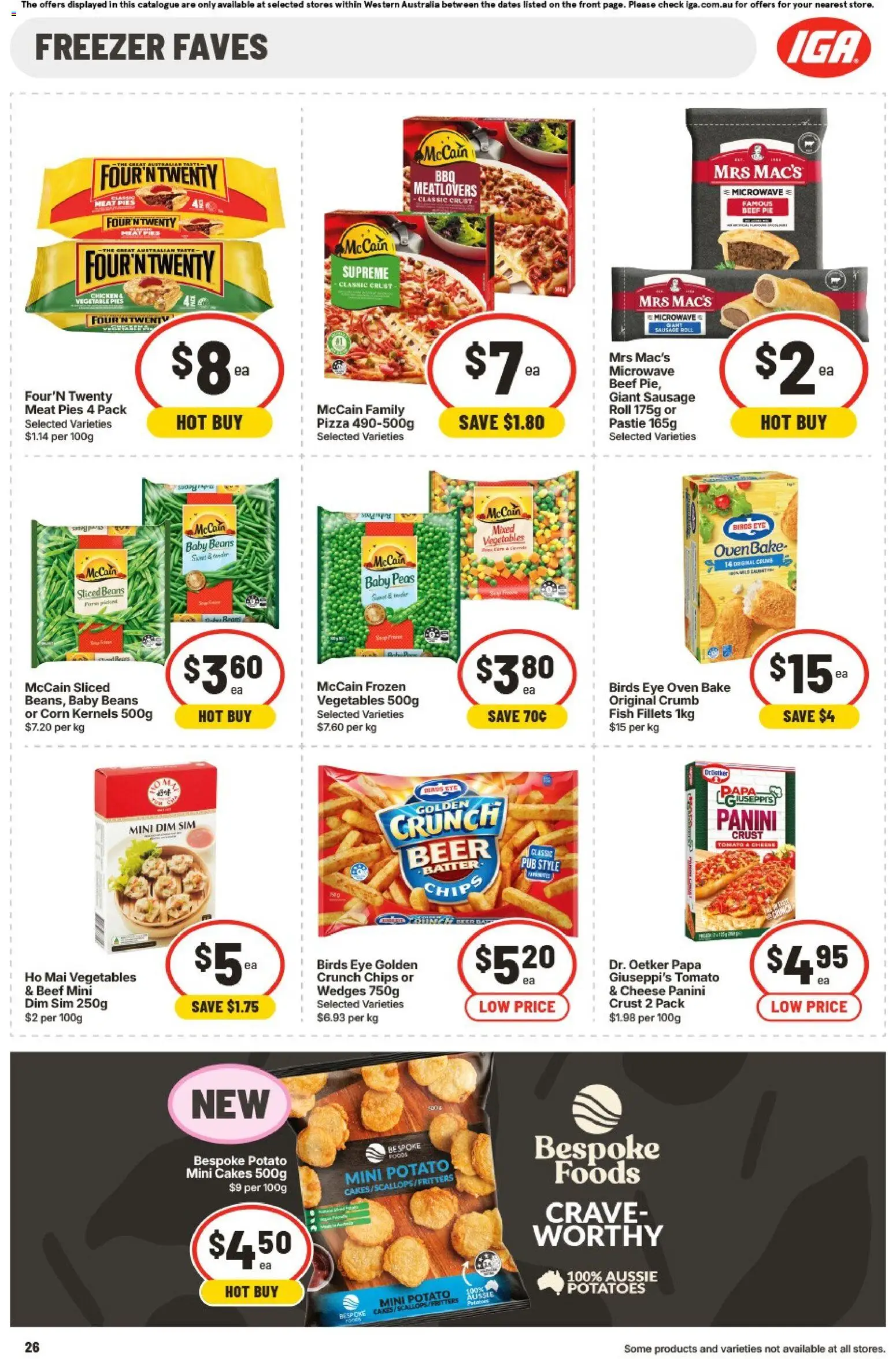 IGA catalogue - valid from 22.04.2026 | Page: 26 | Products: Milk, Dairy, Tea, Fridge