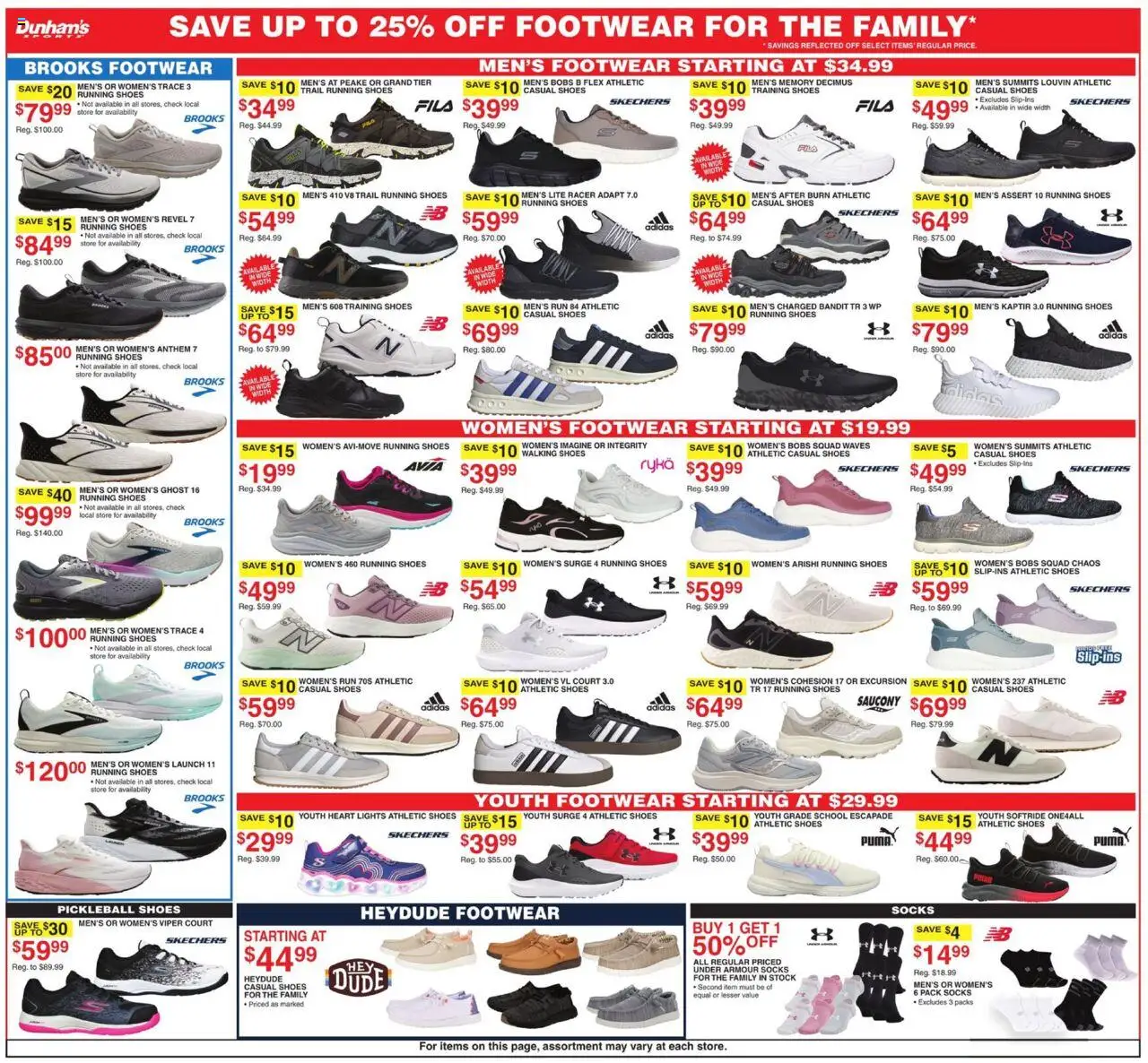 Dunham's Sports Weekly Ad - valid from 05.07.2025 | Page: 6 | Products: Socks